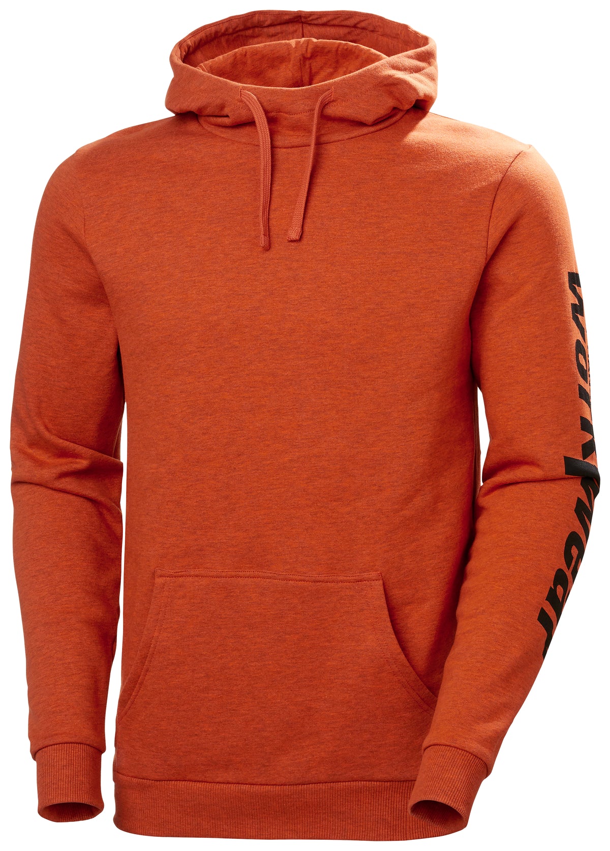 Logo Hoodie Mörkorange