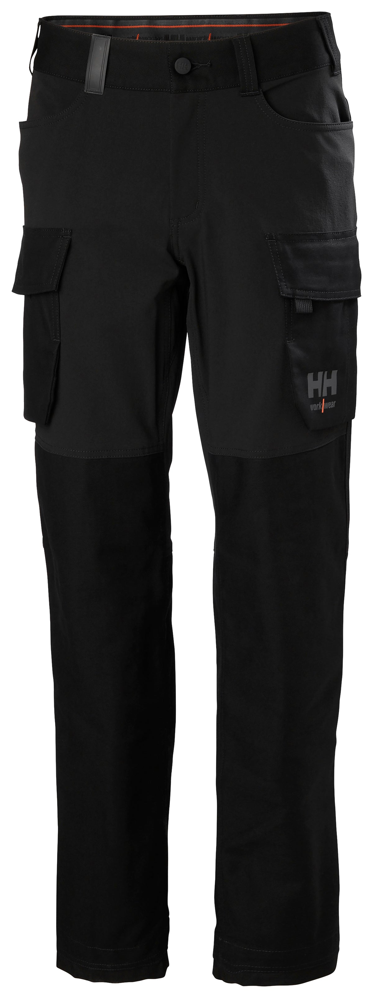 Oxford 4X Cargo Pant, dam Svart