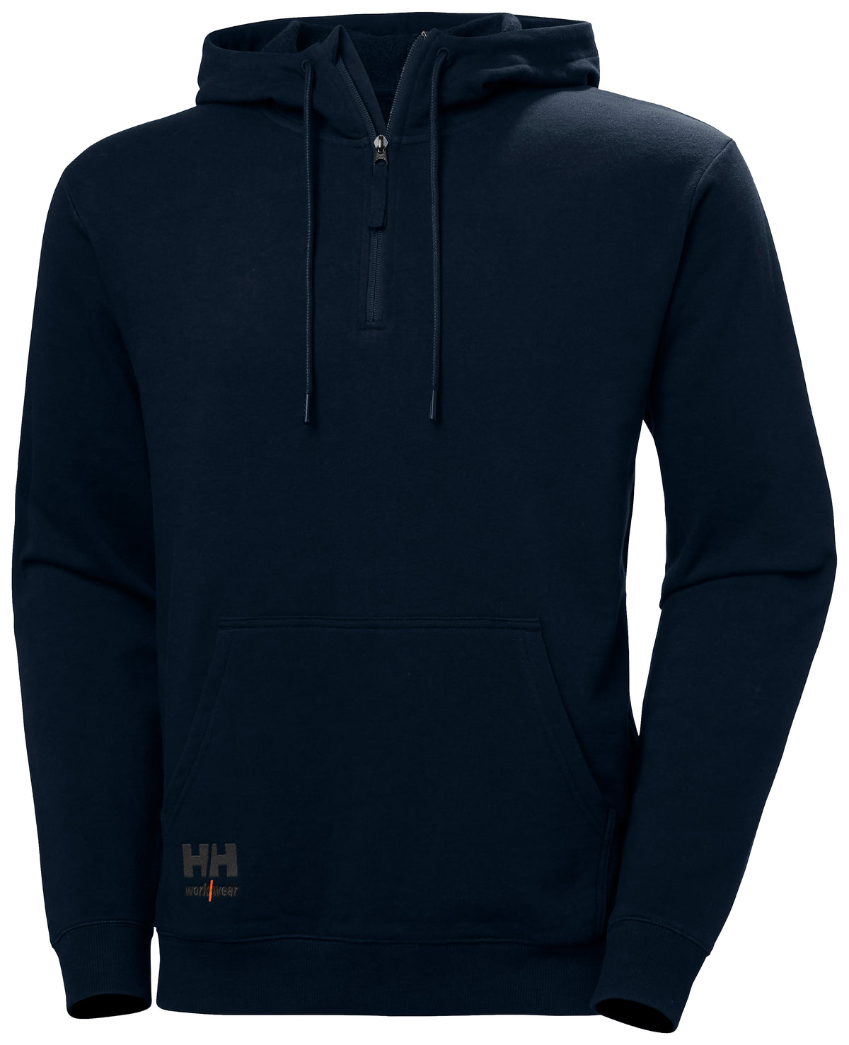Essential 1/4 Zip Hoodie Marinblå