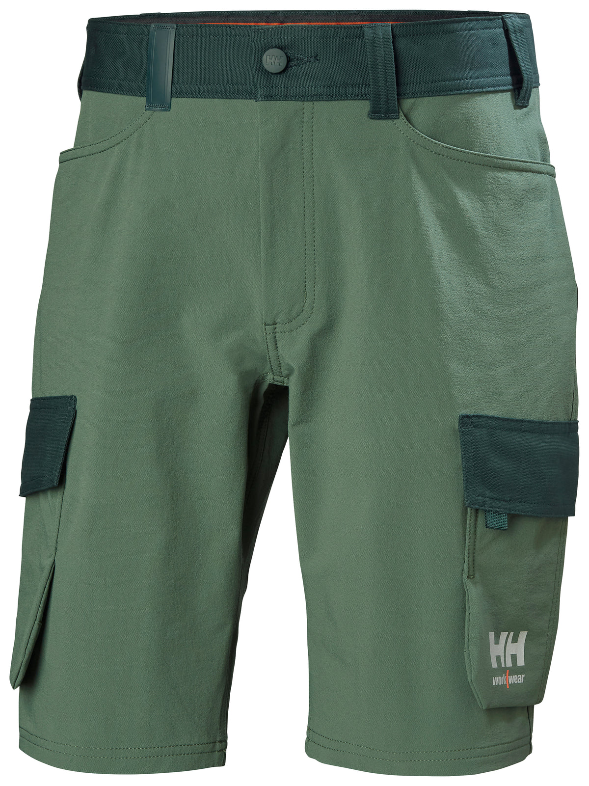 Oxford 4X Cargo Shorts Grangrön