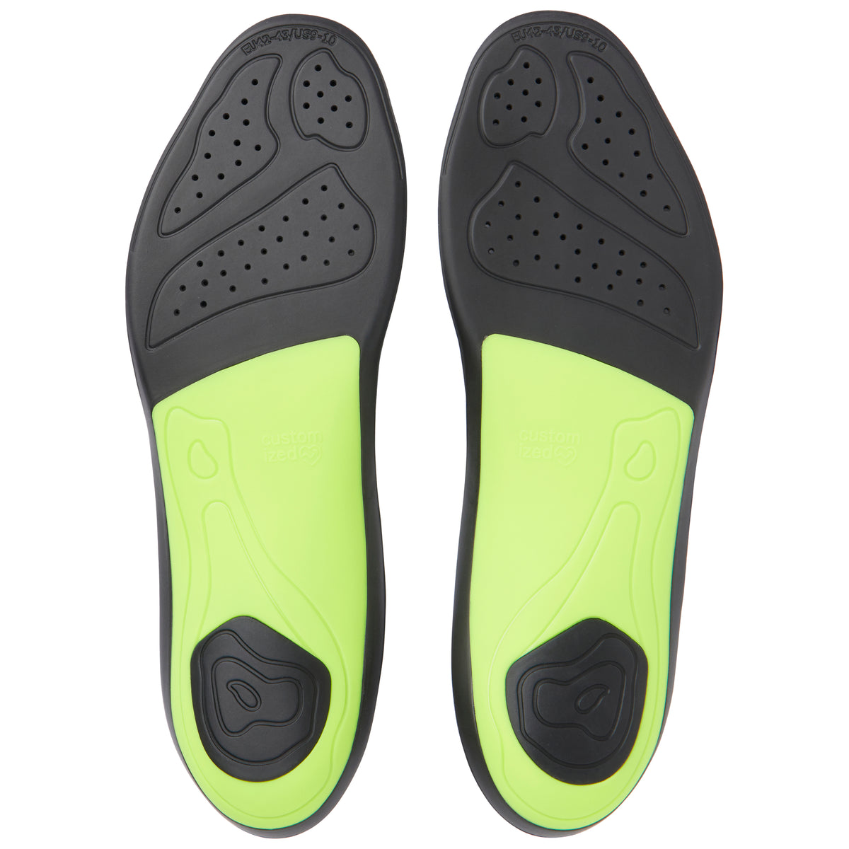 Dynamic Arch Insole - Medium Mörk lime