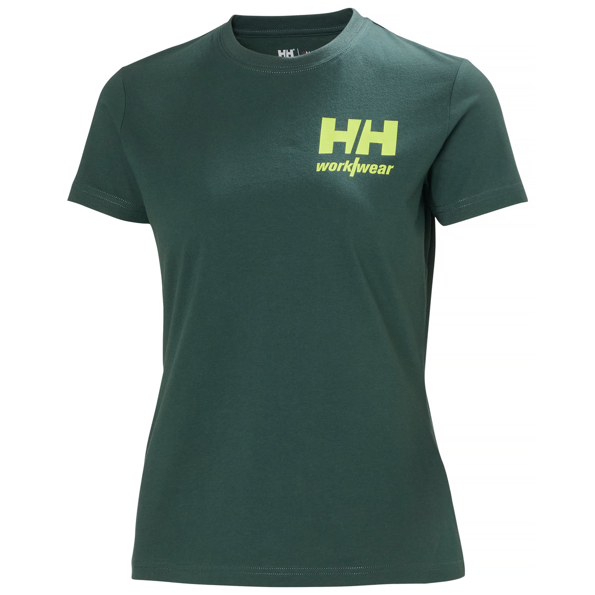 Classic Logo 2.0 T-shirt, dam Mörk grangrön