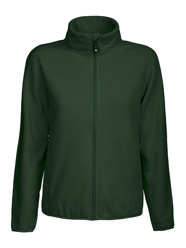 Warren Lady Fullzip Mörkgrön
