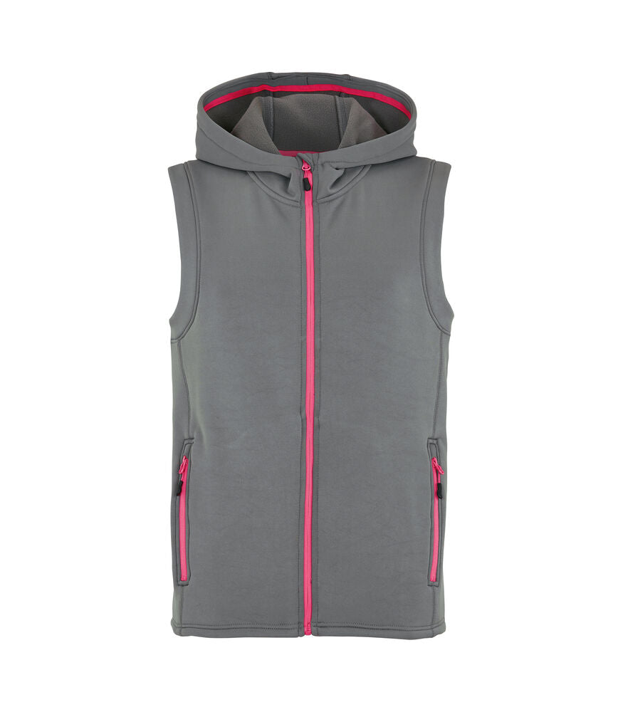 Zamora hooded vest man Grå