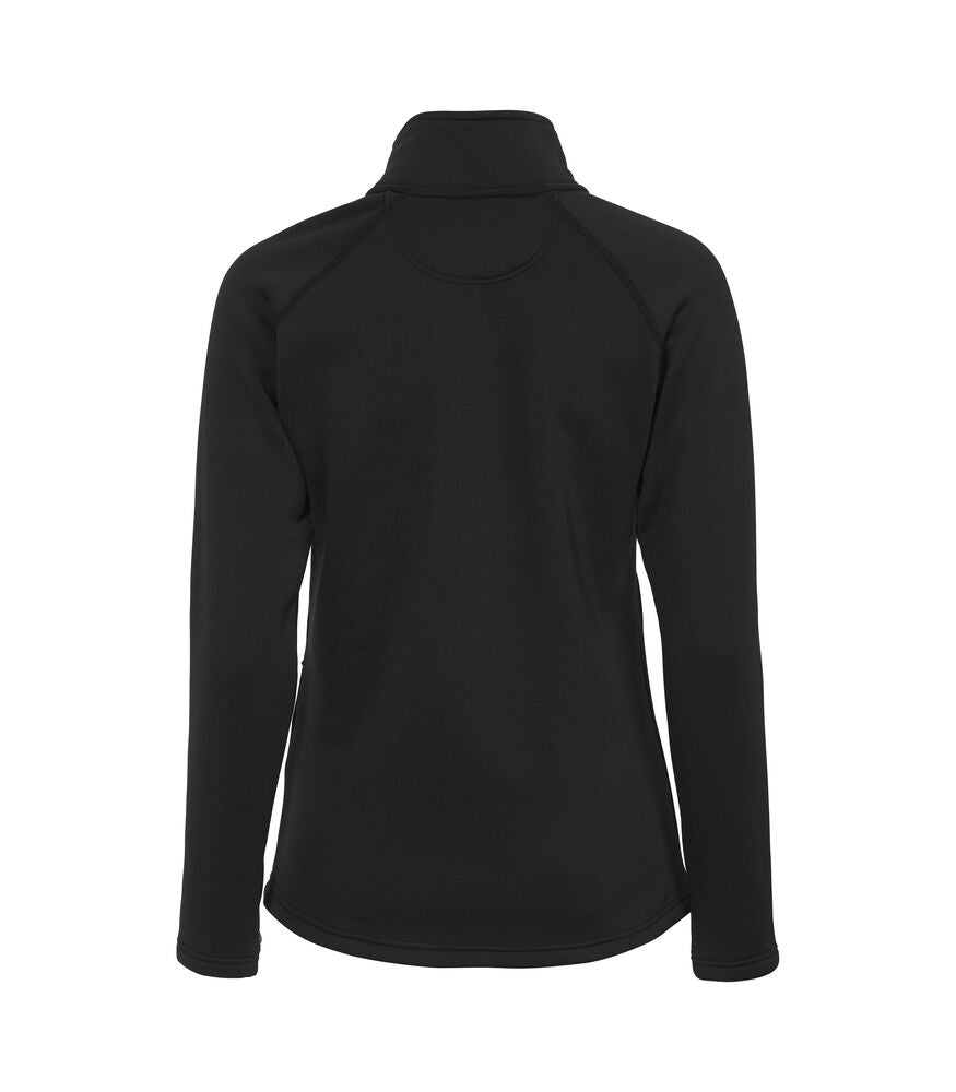 Barcelona fullzip woman Svart