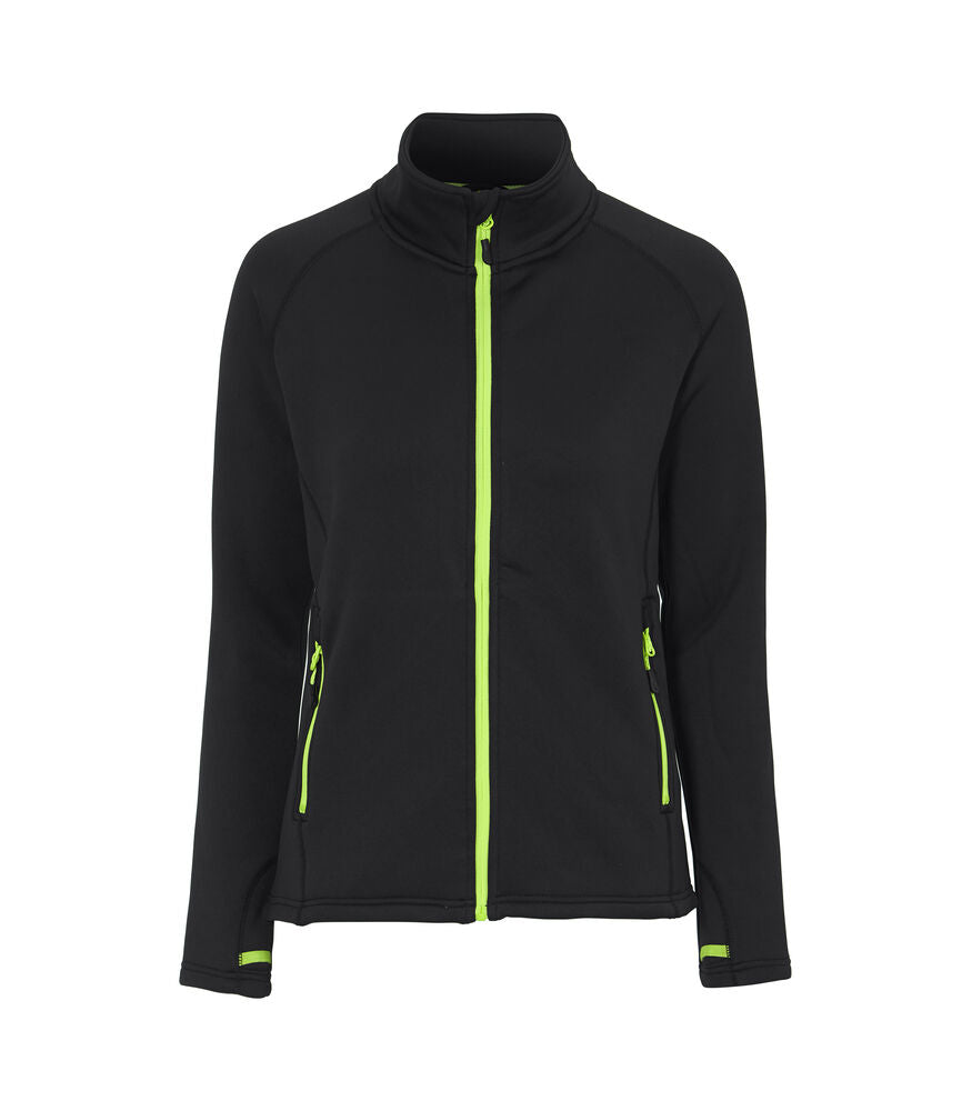 Barcelona fullzip woman Svart