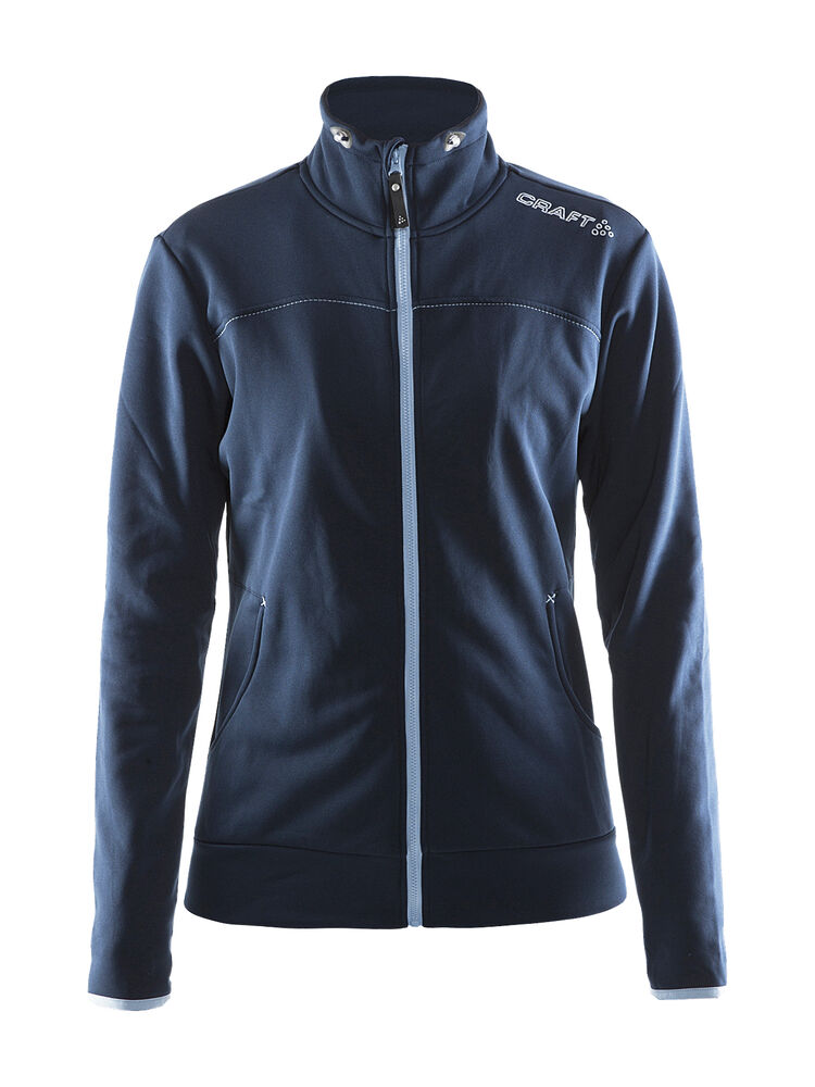 Leisure Jacket W Mörk marinblå