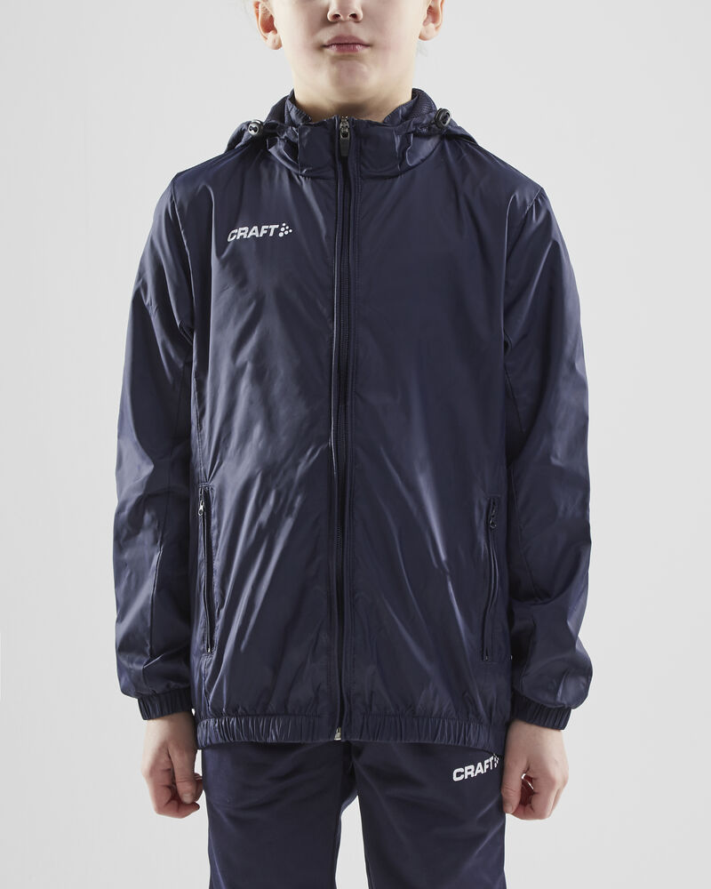 Wind Jacket Jr Marinblå
