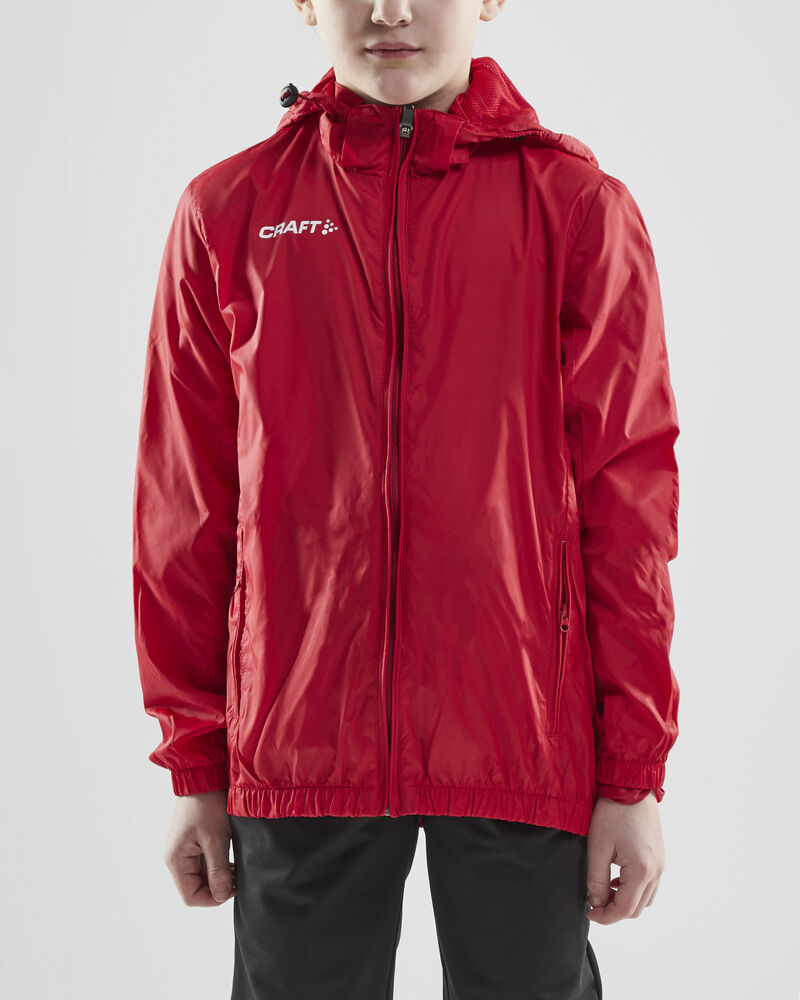 Wind Jacket Jr Klarröd