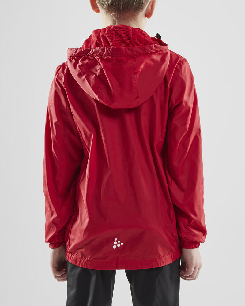 Wind Jacket Jr Klarröd