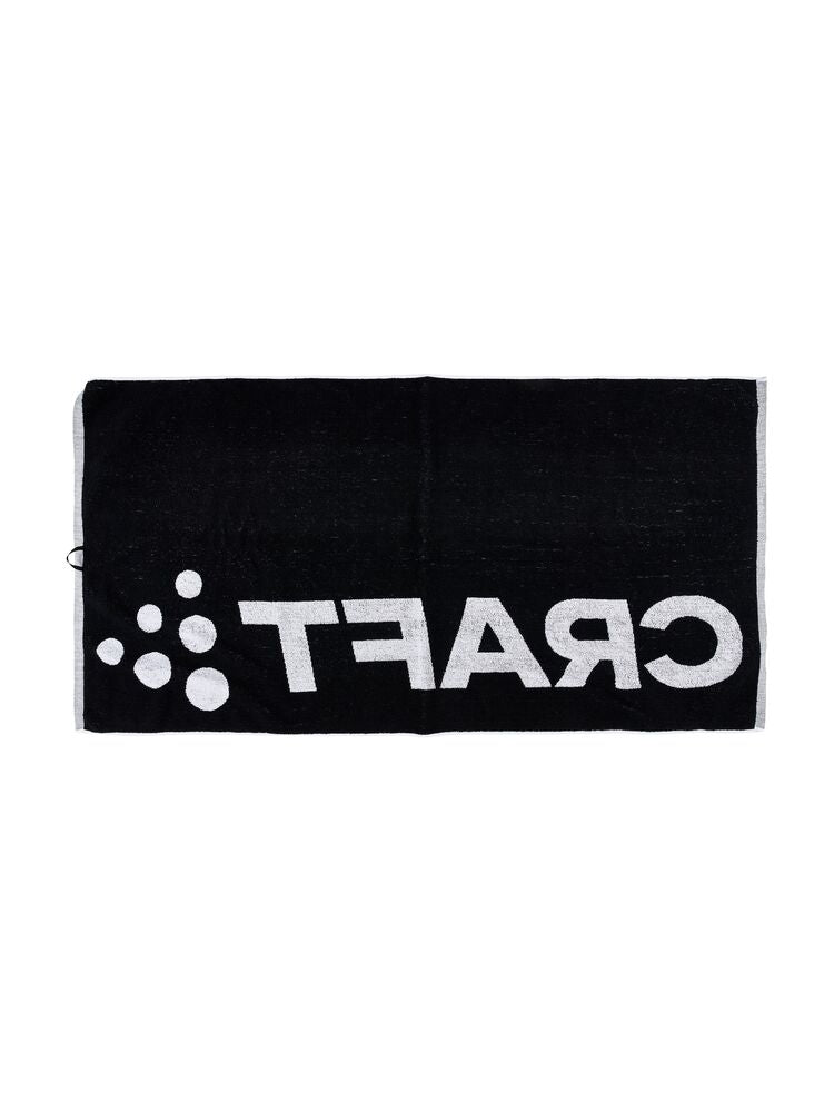 Ability Bath Towel Vit/Svart