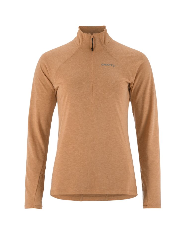 Wool LS Tee W Syrup/Melange