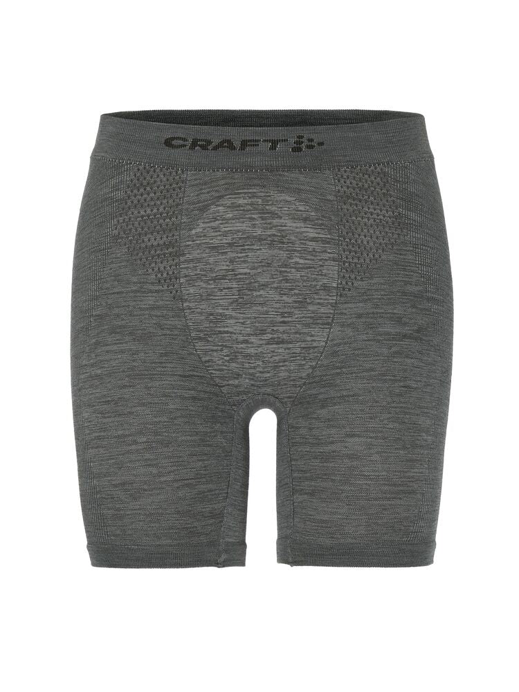 Wool Seamless Boxer 6-Inch M Grå melange