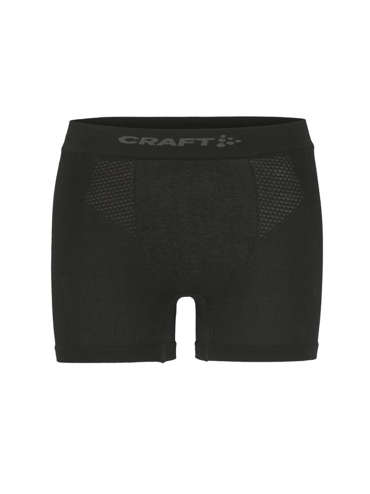 Wool Seamless Boxer 3-Inch M Svart