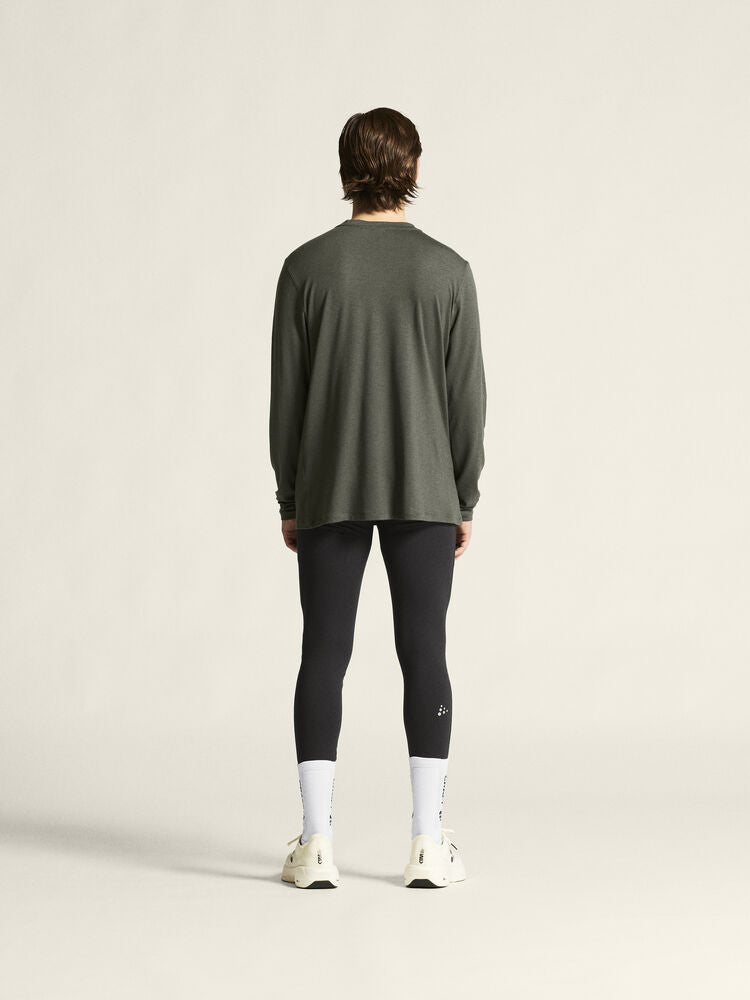 Wool Jersey LS CN M Chimera