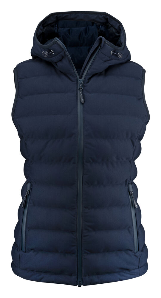 Woodlake Heights Vest W Marinblå