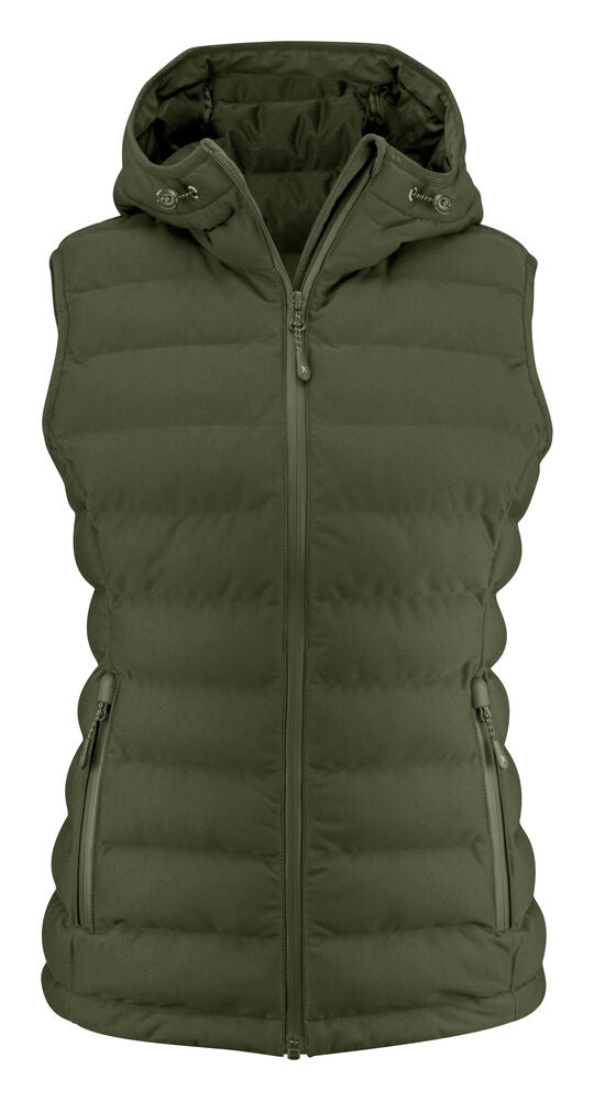 Woodlake Heights Vest W Mossgrön