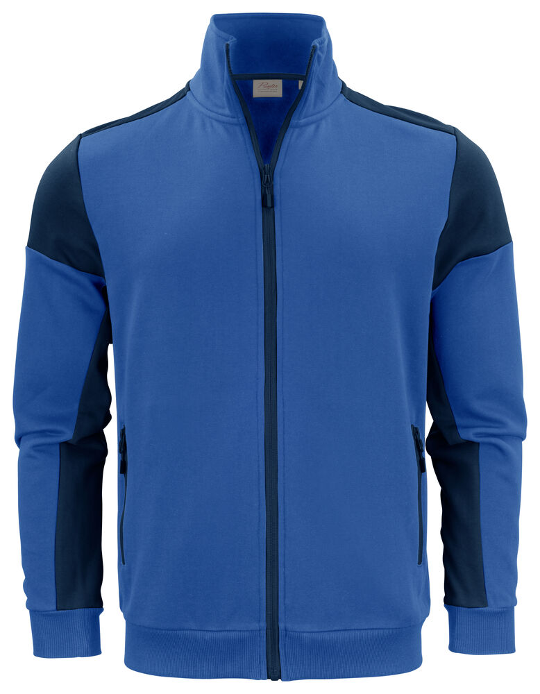 Prime Sweatshirt Jacket Kobolt/Marinblå