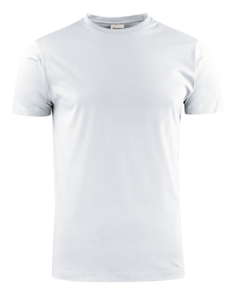 Printer Heavy T-shirt Vit