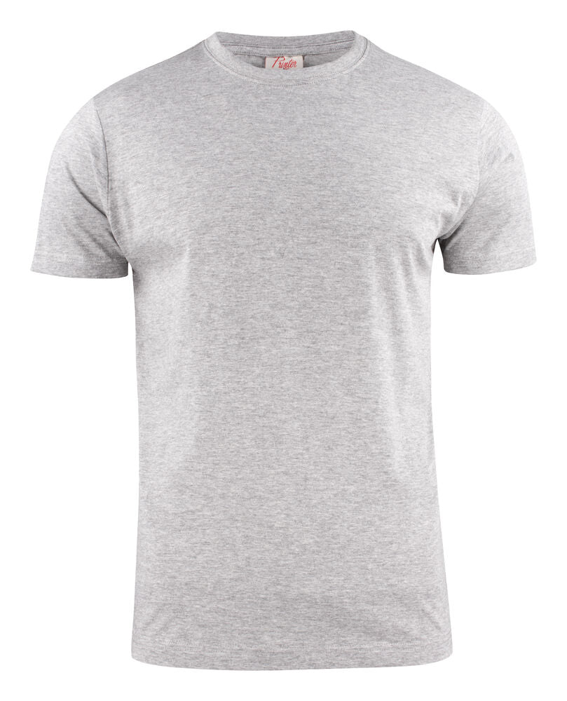 Printer Light T-shirt Gråmelerad