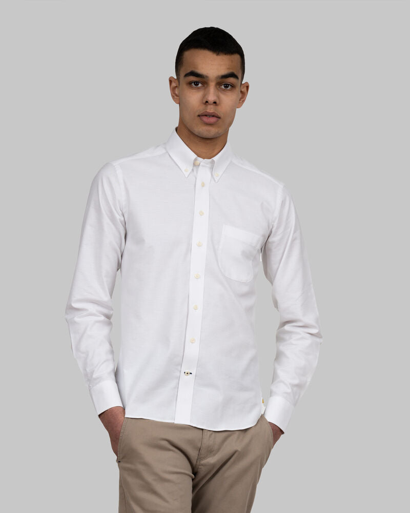 YB54 Oxford Slim Vit