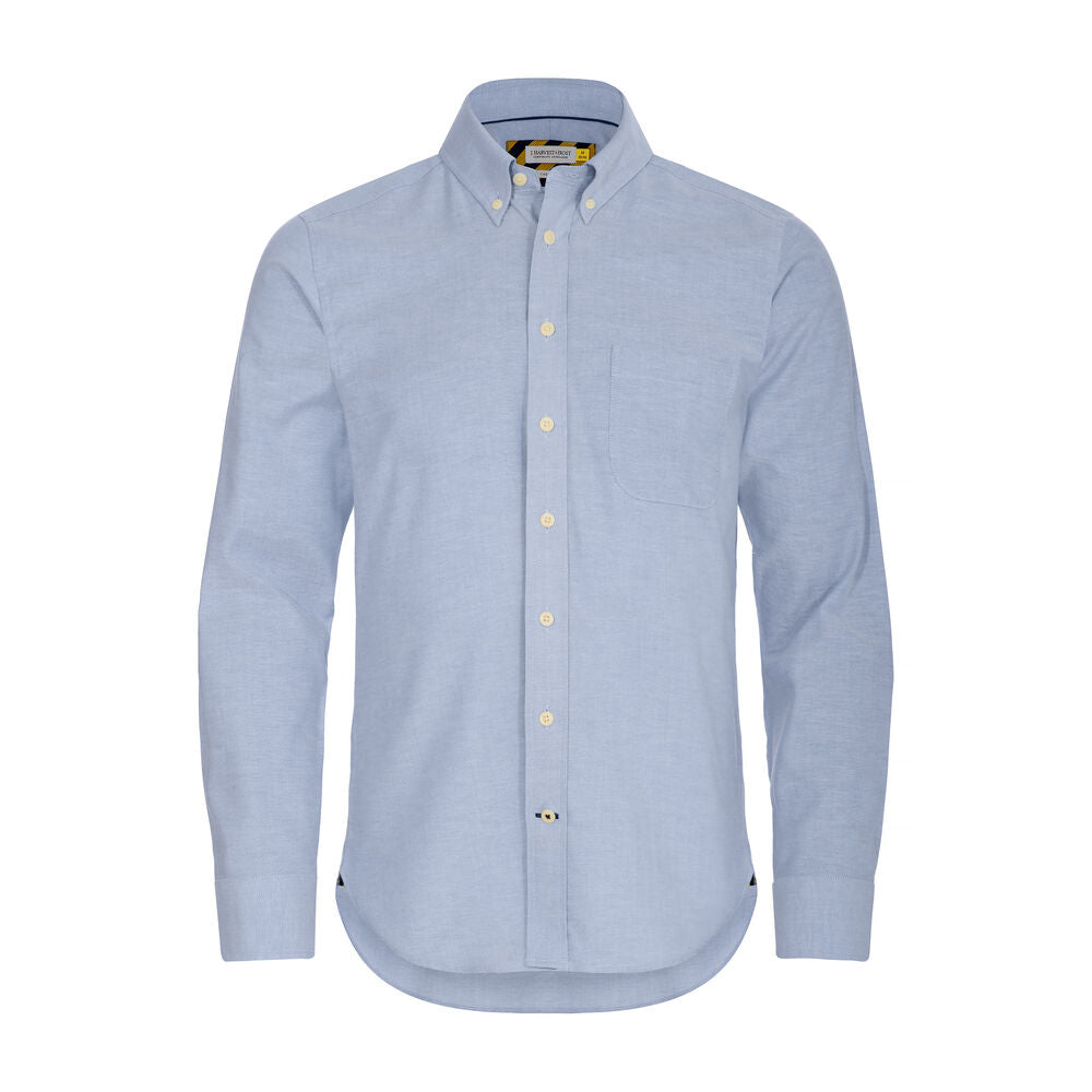 YB54 Oxford Slim Ljusblå