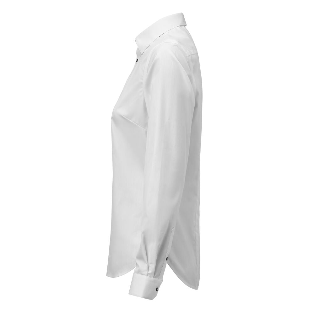 YB56 Twill Woman Contemporary Vit/Marinblå