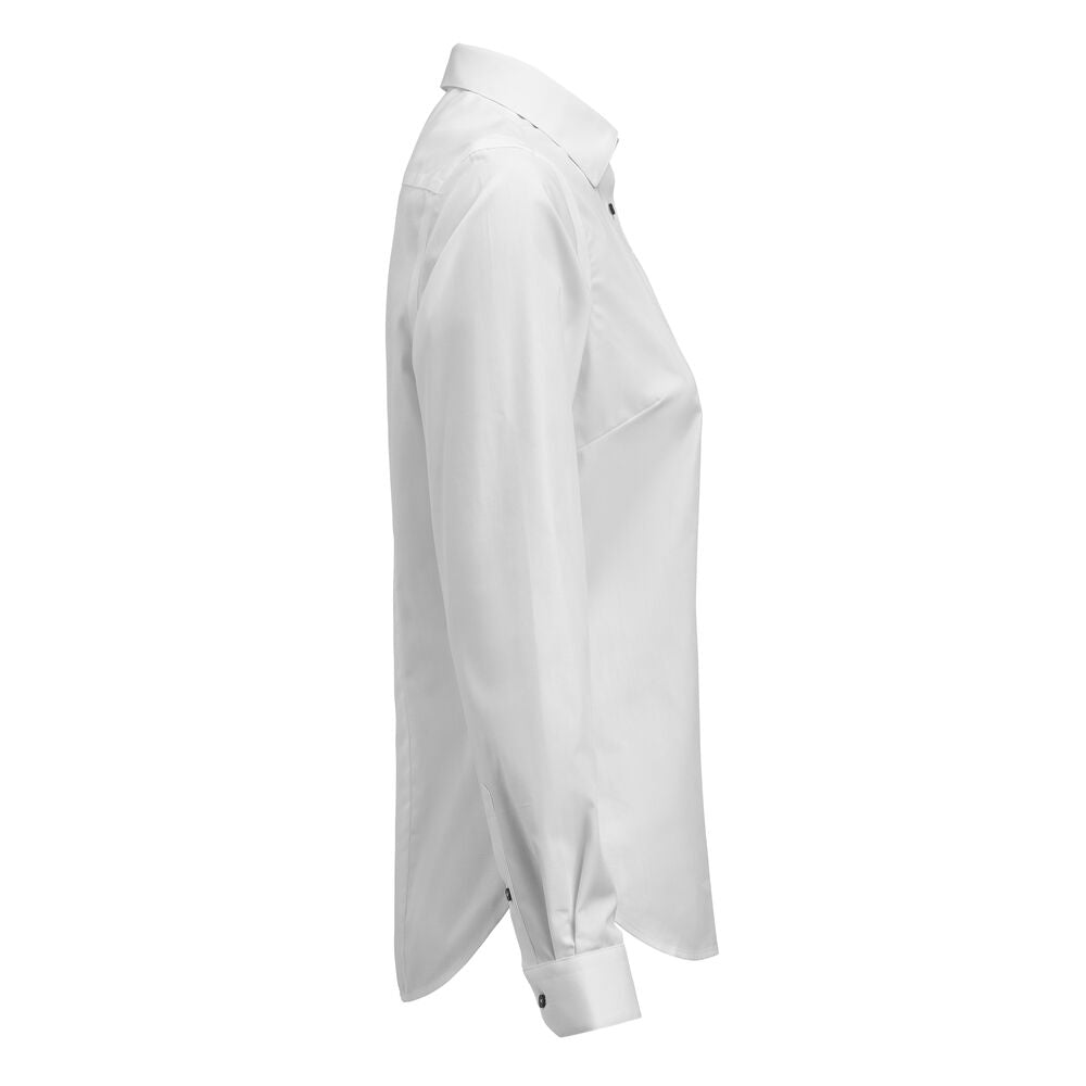 YB56 Twill Woman Contemporary Vit/Marinblå