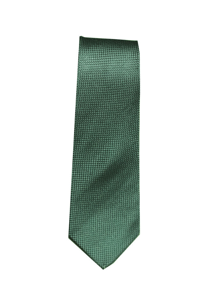 Tie Silk Oxford Grön