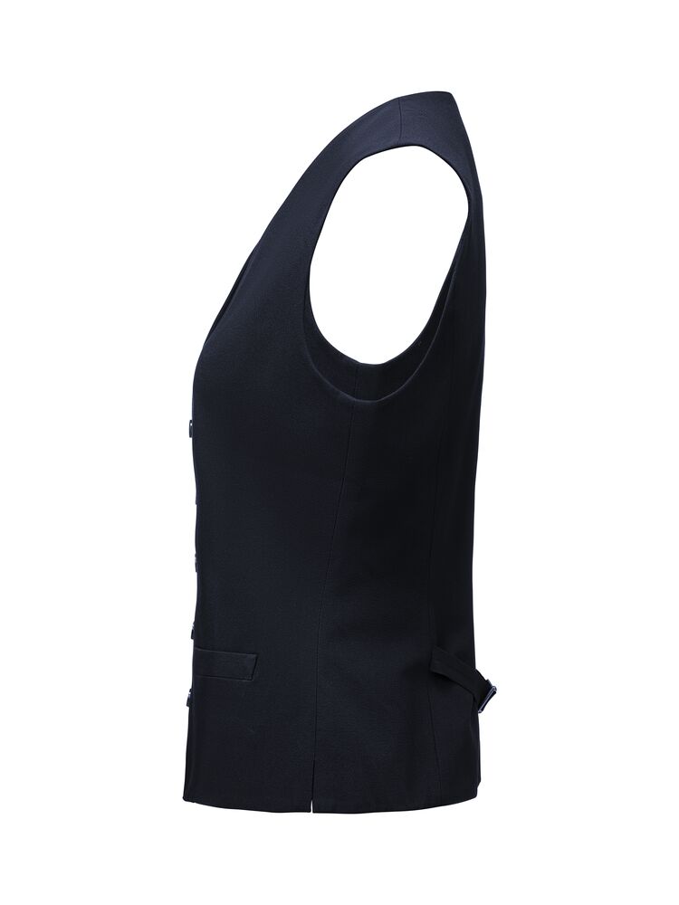 Signature Suit Vest Woman Marinblå