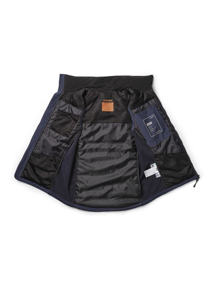 1076 Hybrid Vest Marinblå