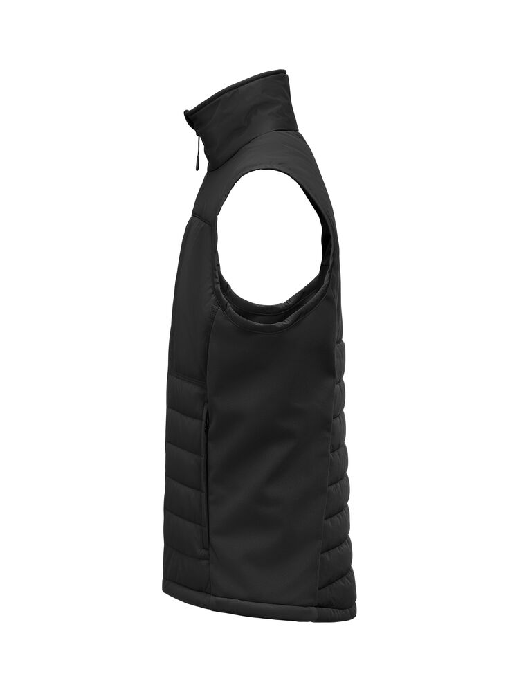 1076 Hybrid Vest Svart