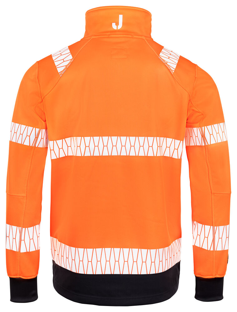 1190 Jacka Windblocker Varsel Orange/Svart