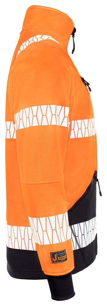 1190 Jacka Windblocker Varsel Orange/Svart
