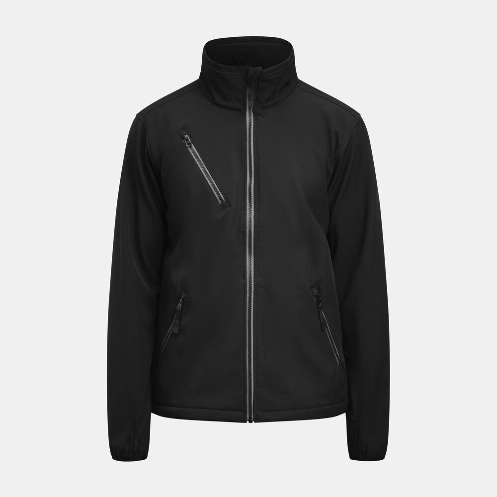 1201 Softshelljacka Svart