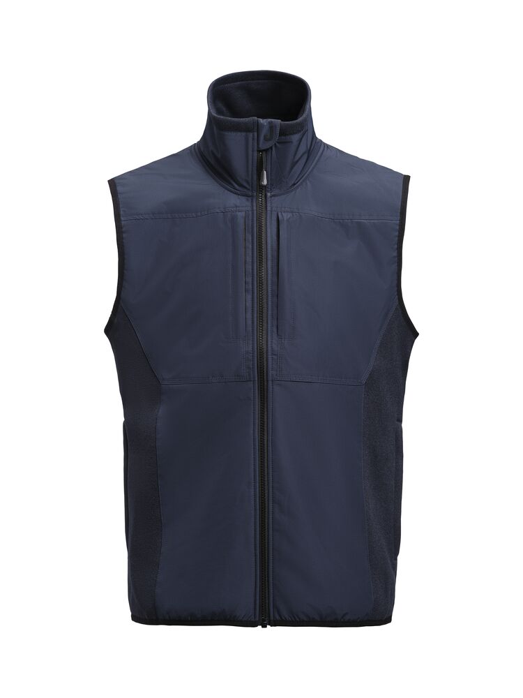1276 Fleece Vest Marinblå