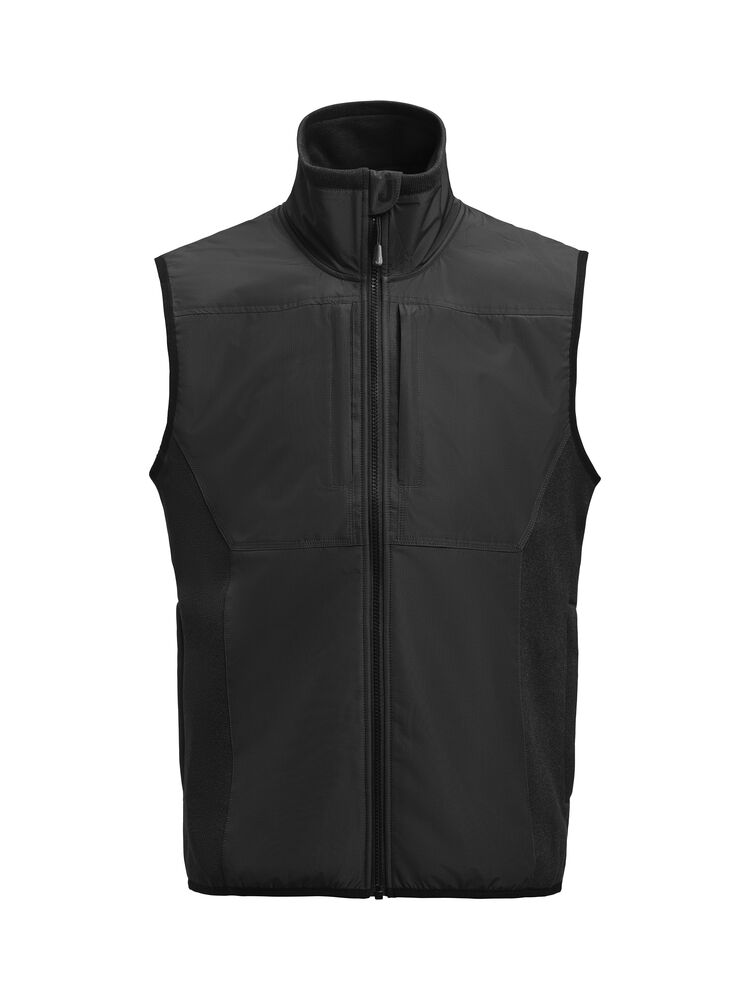 1276 Fleece Vest Svart