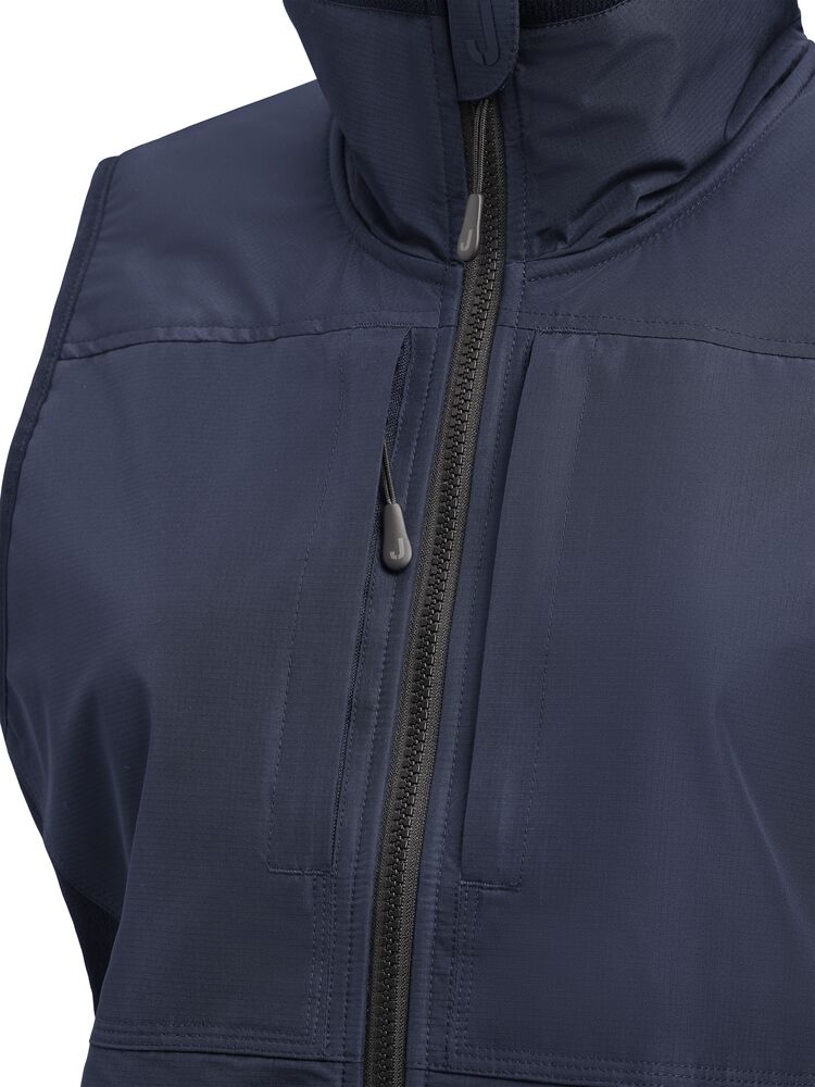 1277 Fleece Vest W Marinblå