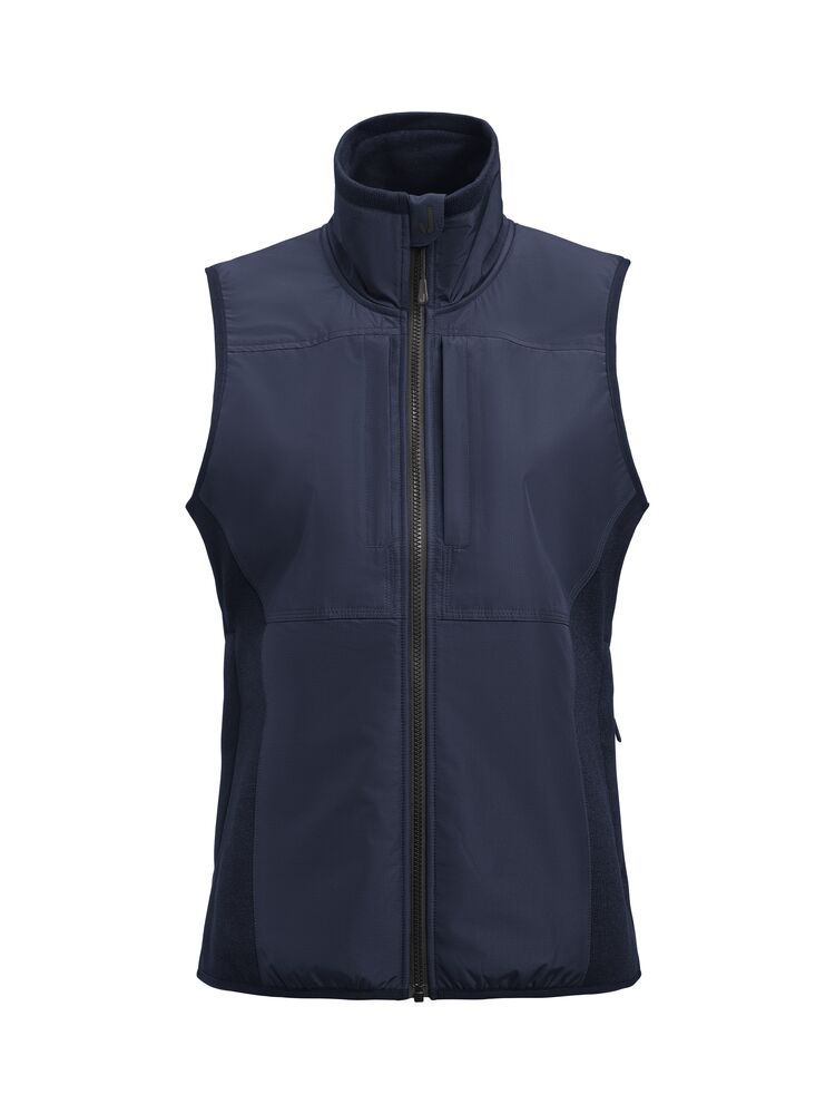 1277 Fleece Vest W Marinblå