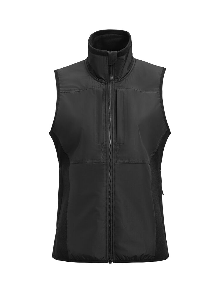1277 Fleece Vest W Svart