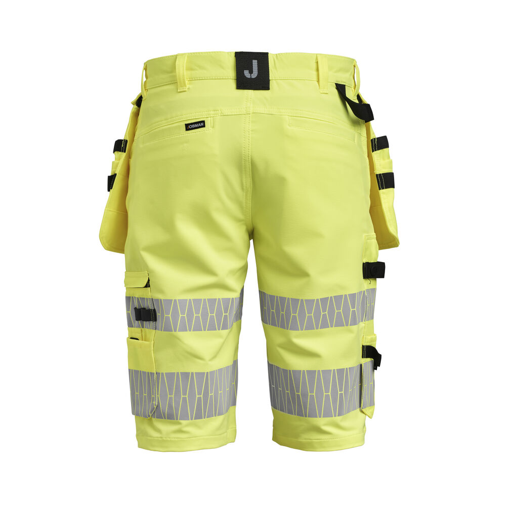 2296 Hantverksshorts Stretch Varsel Gul