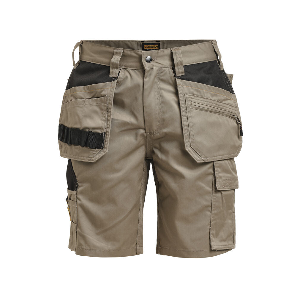 2722 Hantverksshorts Khaki/Svart