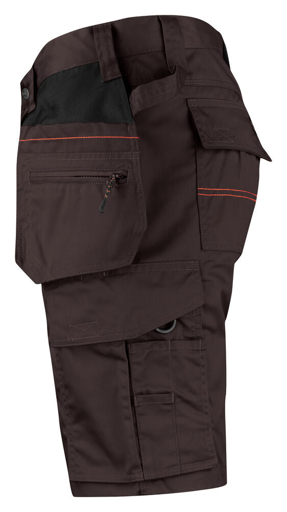2722 Hantverksshorts Brun/Svart