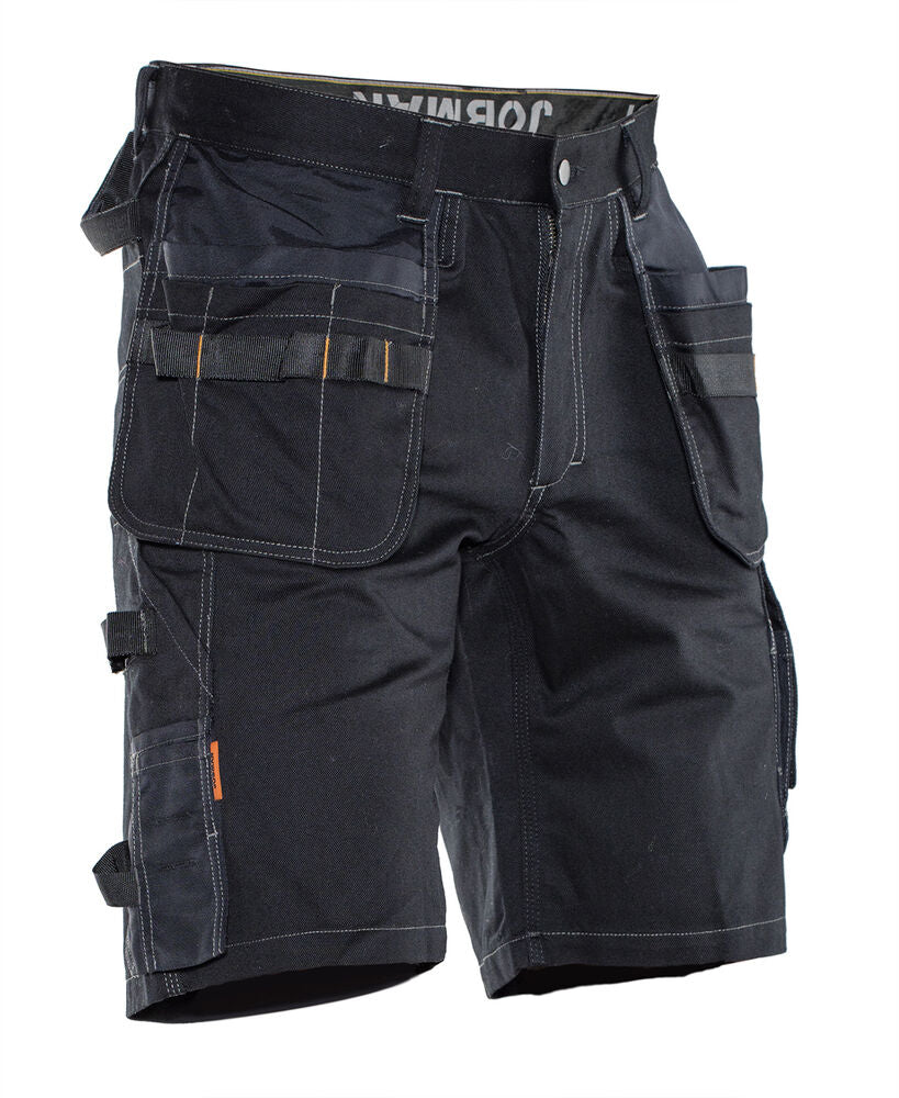 2733 Hantverksshorts Bomull Svart
