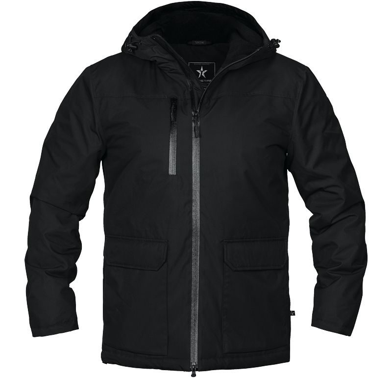 Winter Jacket Long Svart