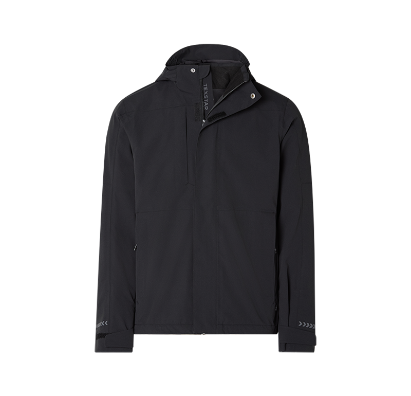 Shell jacket Svart