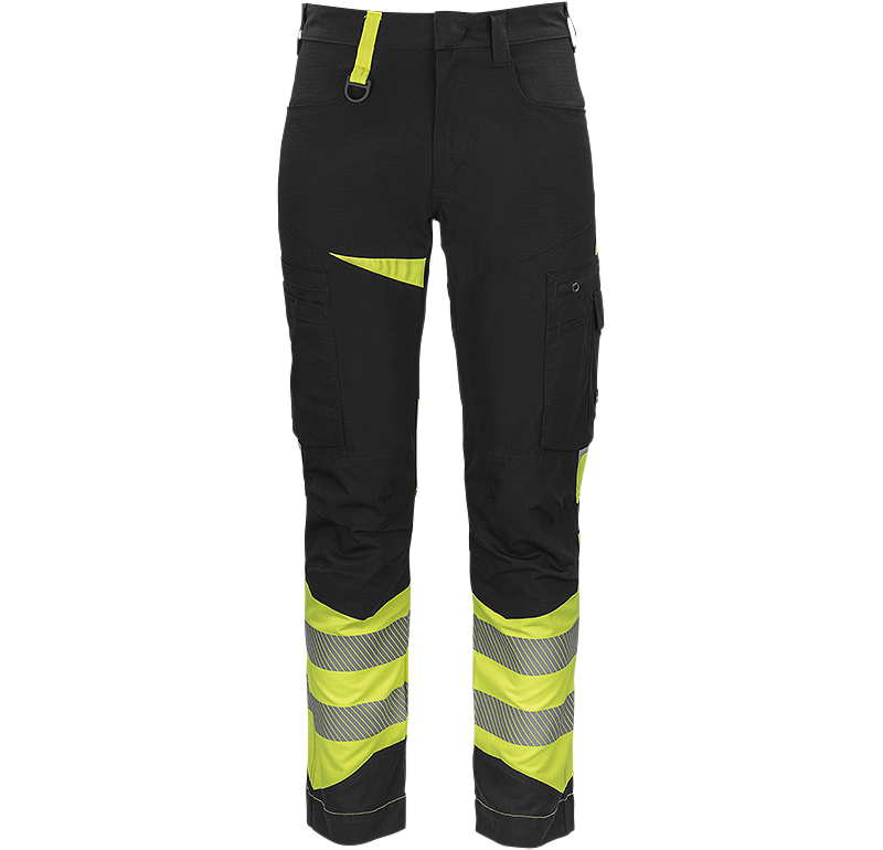 Hi-Vis Functional Trouser Gul/Svart