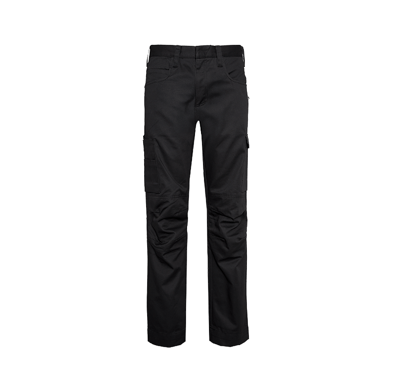 Womens Cotton Pants Svart