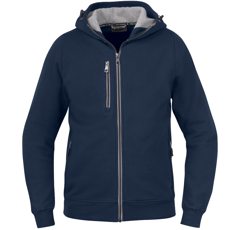 Hooded Cardigan Marinblå