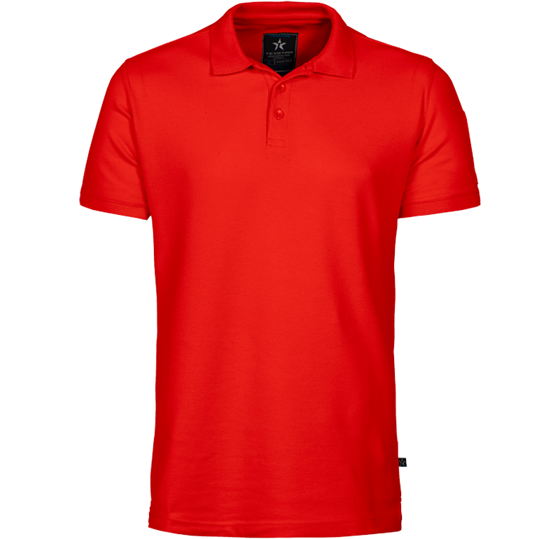 Pique Shirt Röd